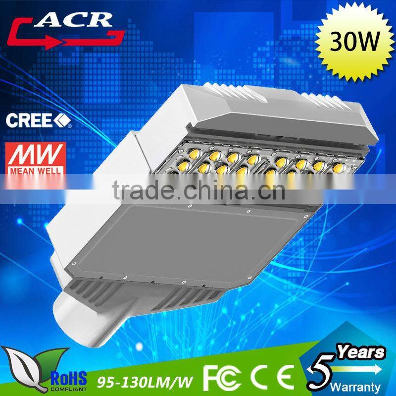 Meanwell Driver 120lm/w led street lamp with High Luminous Efficiency