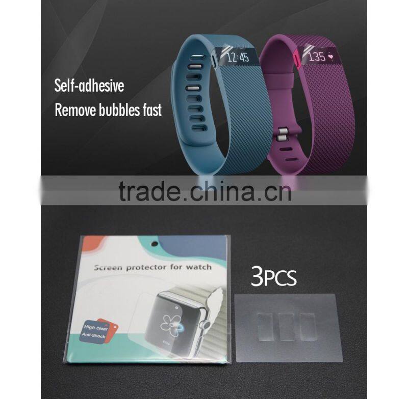 Anti shock screen protector film for Samsung gear fit R350 smart bracelet