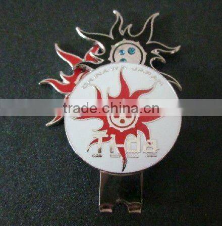 Metal Enamel Magnet Ball Marker