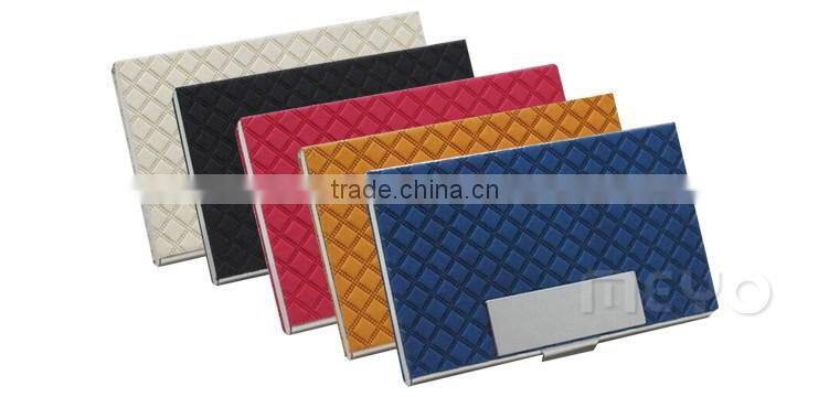 RFID card holder leather PU and magnet credit card holder