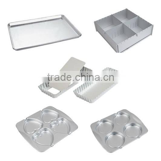 Square pie dish cake mould aluminum bakeware for cake making