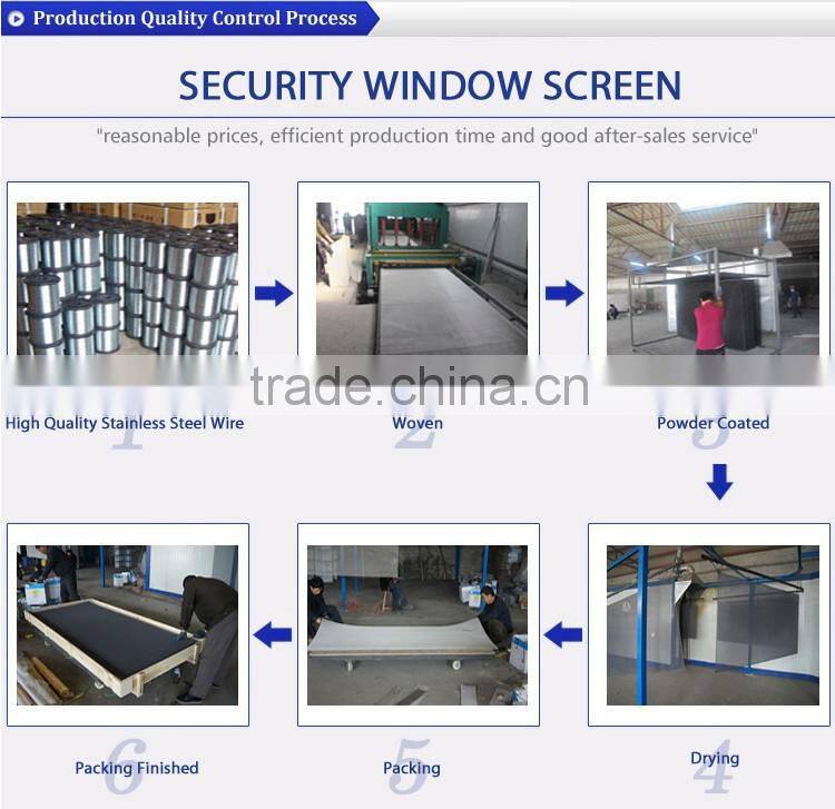 6 Mesh T316 Stainless steel mesh window screen