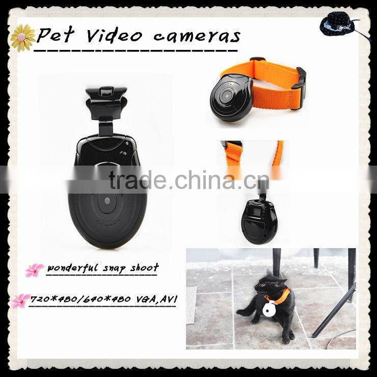 Pet Eye View Dog Puppy Kitten Cat Pet Collar digital Camera