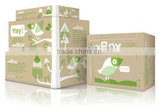 Customized fancy color paper box