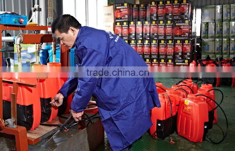 16L electric automatic knapsack agricultural battery sprayer