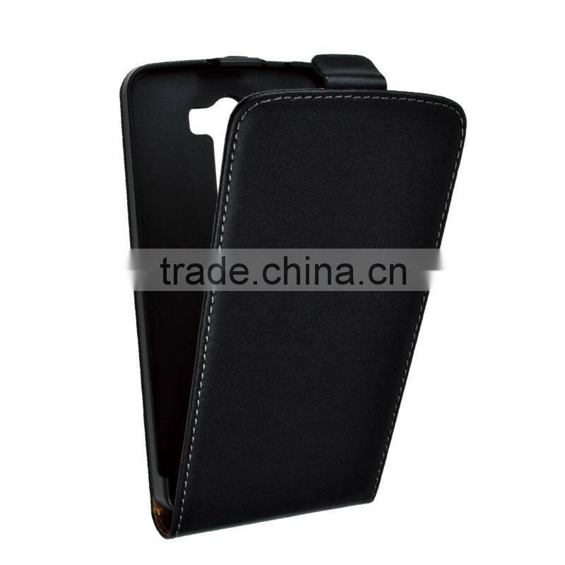 For LG G3 D855 High quality real flip leather cover case