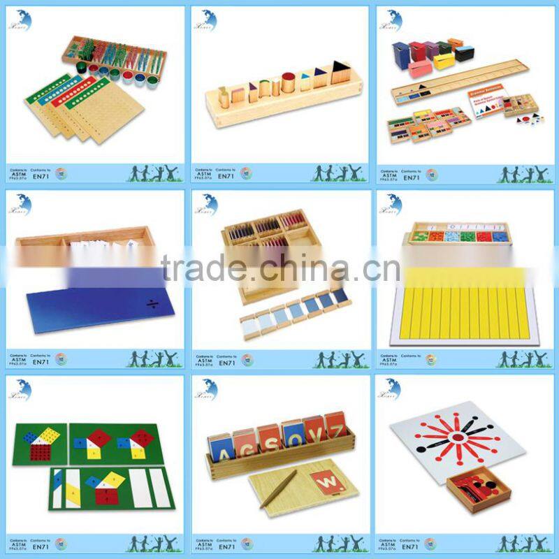 China supplier laser cutting Montessori wooden puzzle maple world map with high service