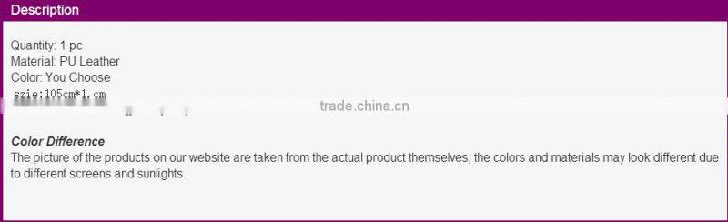 Fashion Women Lady Girl Skinny Waist Belt Thin Leather Narrow Waistband