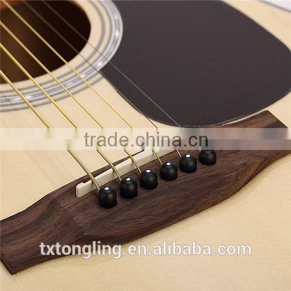 Good quality Promotional Market Price Folk wood Guitar(TL-0031)
