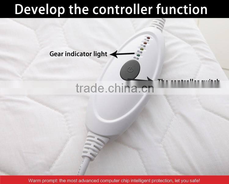 Thermal control type electric hot double electric blanket