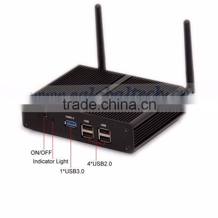 Cheapest Mini PC HTPC Baytrail SoC Design Intel Celeron Dual Core N2810 barebone system 2.0Ghz USB3.0 HdmiI Wifi desktop pc