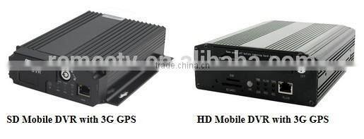 Newest 3G GPS Wifi Full HD 1080P 8 channel mobile car dvr recorder