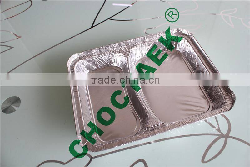Aluminum foil food containers