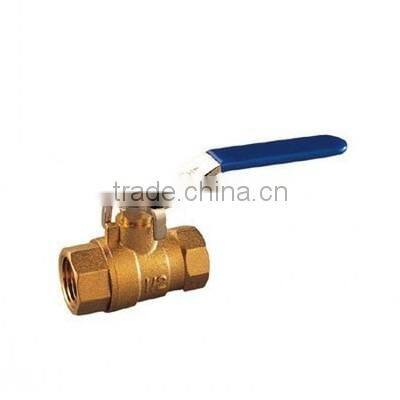 1/2" 3/4" 1" ball valve brass material with handle