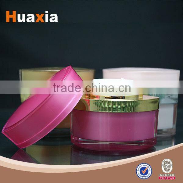 Luxury Colourful Exquisite Substantia High End cosmetic acrylic cream jars