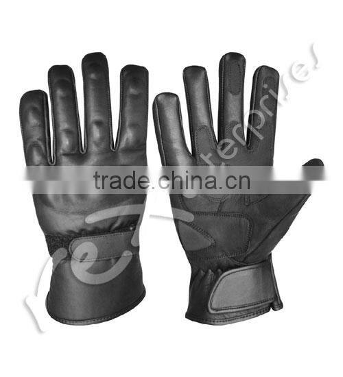 Leather Motorbike Motorcycle Racing Sports Gloves