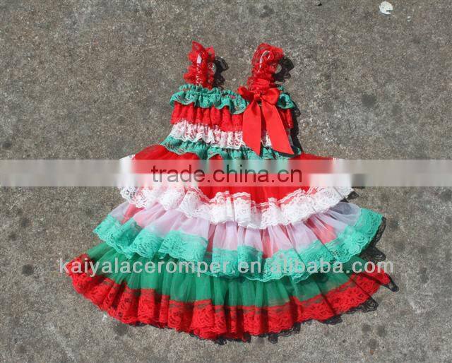 4TH OF JULY ITEM!new pushout ARORABLE skirt baby lace dresses for girls