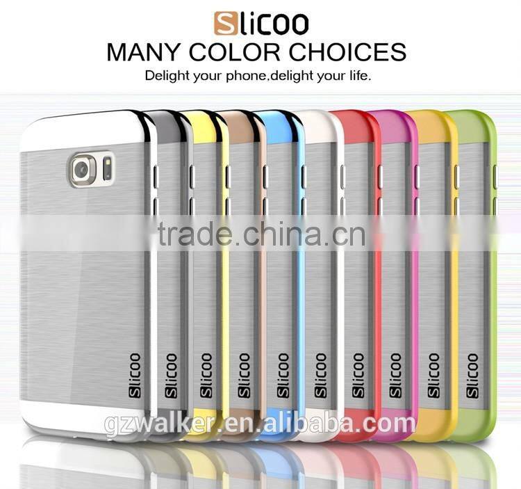 Electroplating drawing transparent for Slicoo soft TPU 0.3mm phone Back Cover Case for samsung galaxy s7 s7 edge