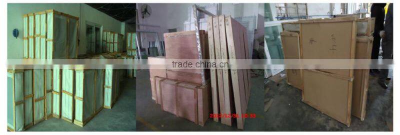 Double glazed glass upvc profile sliding windows