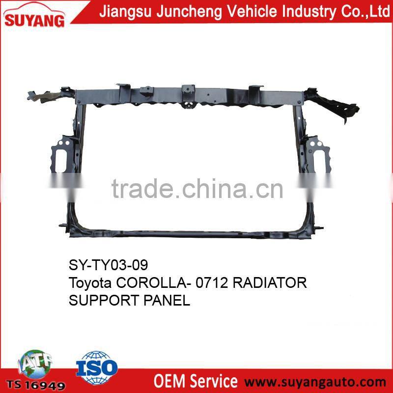 Replacement Radiator Support for TOYOTA corolla 07-12 aftermarket auto body parts