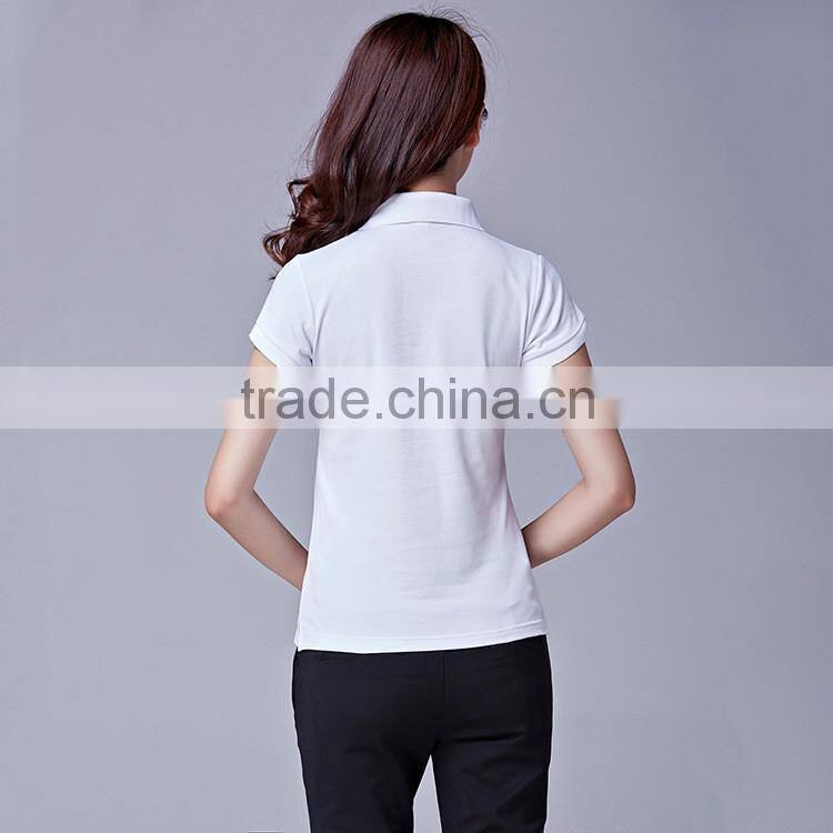 2016 Vogue Favo Brand Wholesale Price Comfortable softextile Custom Polo T-shirt