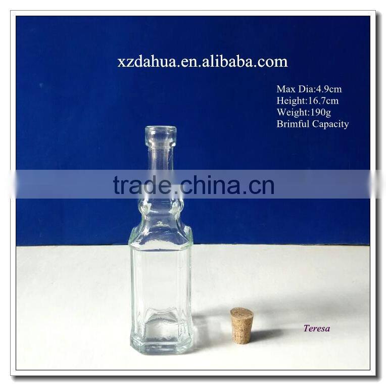 wholesale 100ml glass wine liquor bottle