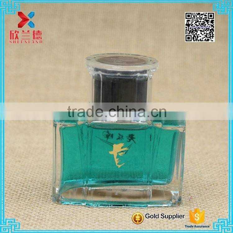 80ml fancy glass ink packaging bottle for european market