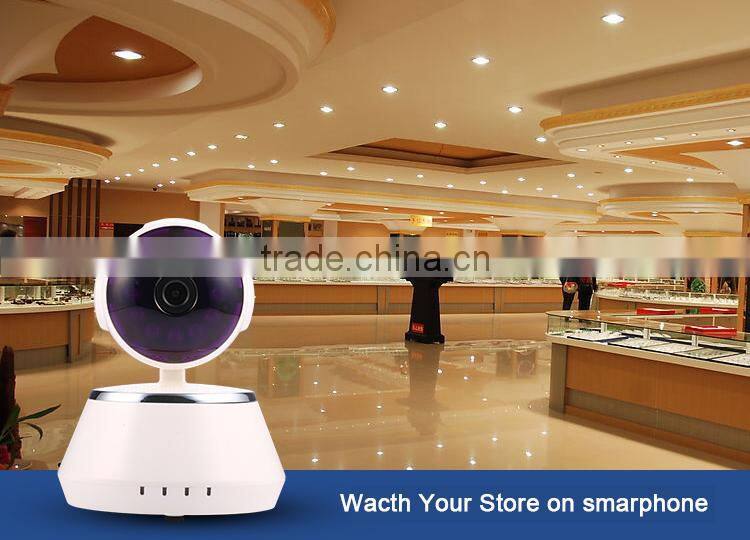 Kendom wifi cctv camera with audio function for recording audio mini wifi camera