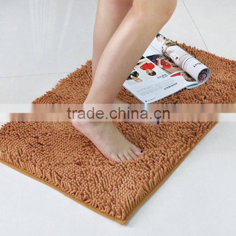 40x60cm 288g hometextile microfiber thin bath mat