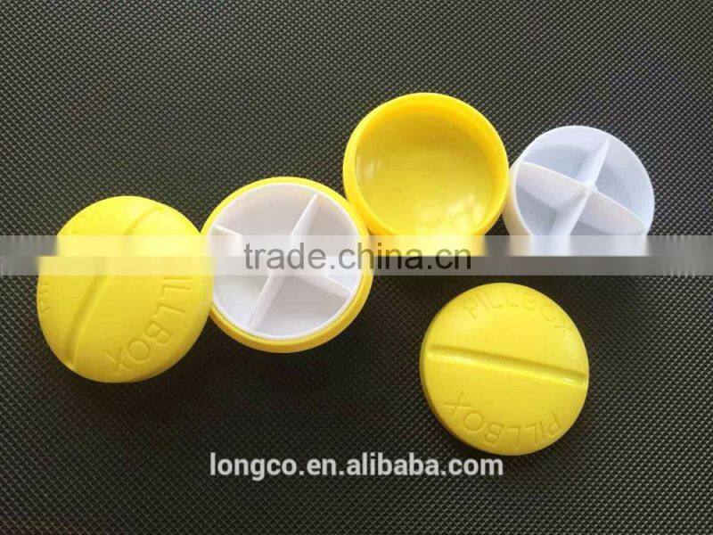cute ,decorative pill boxes,custom design logo color 7 days medication plastic pill boxes bulk
