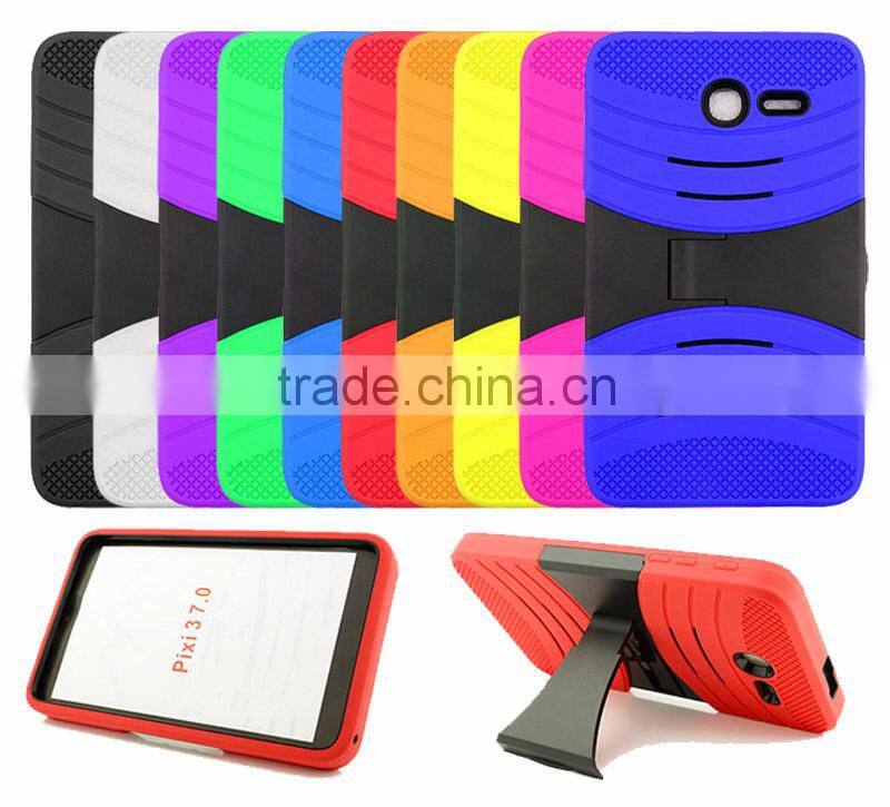 Smart protective rubber case for Alcatel one touch Pixi 7