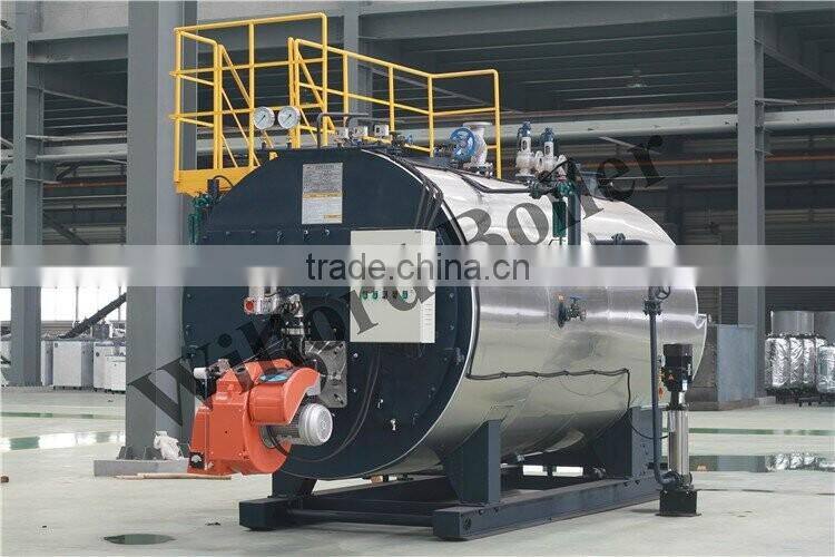 1-20T/h WNS series heavy oil fired steam boiler