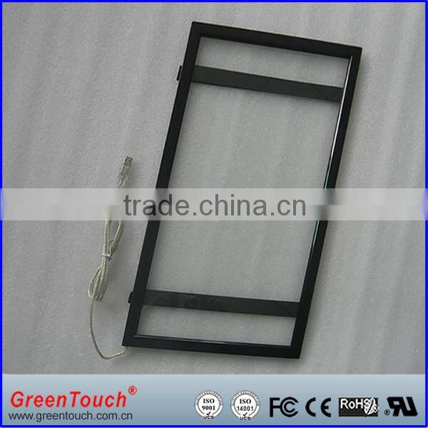 GreenTouch 32inch infrared touch screen frame ,ir screen touch display overlay kit