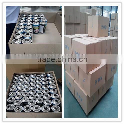 Diameter 65mm Straight Wall Printing Empty Aerosol Metal Can for Mold Cleaner 400ml