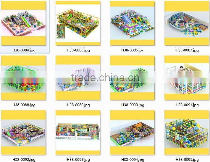Cheap and High Quality toddler indoor playground H38-0218