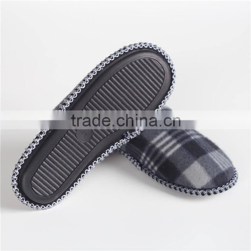 Woman and man single-faced brushed indoor slipper