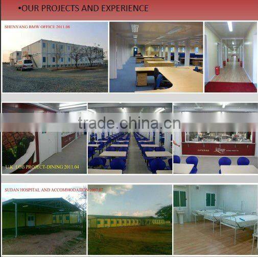 Haiti project certified by LPCB ISO ABS prefabricated 3 story house