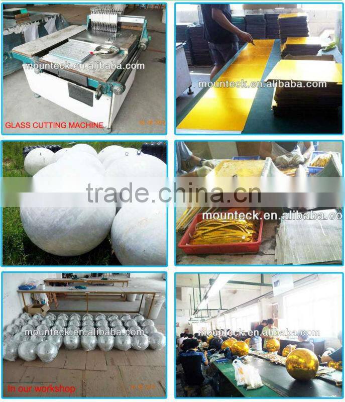 Large outdoor Christmas lights balls 80'' 200cm Mirror Ball glass effect stage club dj party light mirror ball