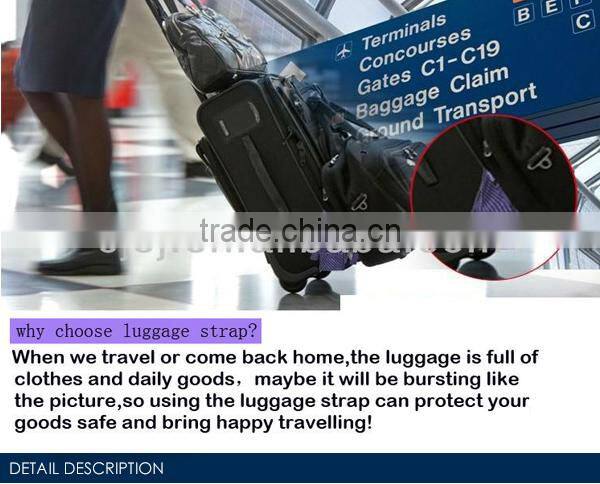FACTORY TOP SELLING!! PP Personalized luggage TSA strap