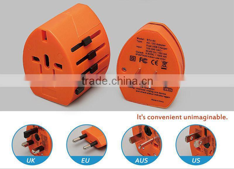 promotional gifts travel adapter plug usb international business universal travel adapter
