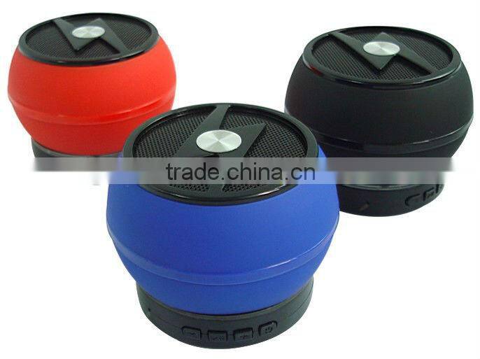 2013 latest stereo bluetooth hands free super bass speaker, unique design