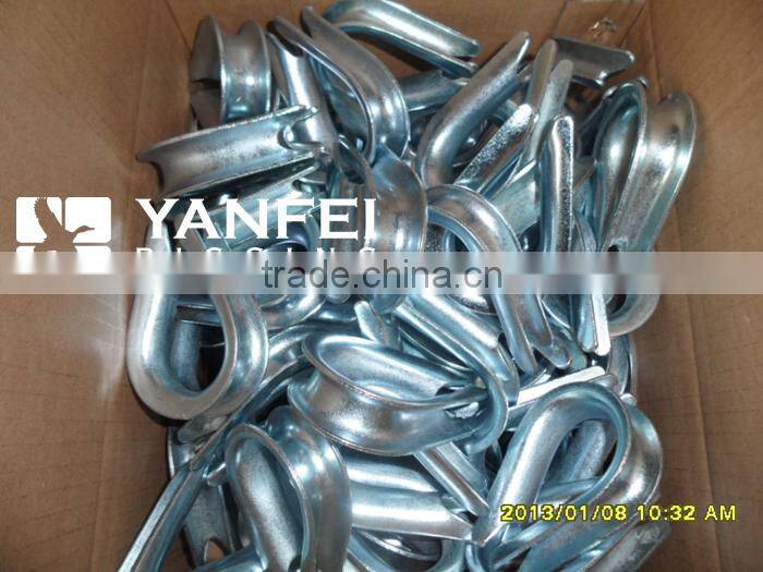 Stainless Steel G411 Light Duty US Type Wire Rope Thimble