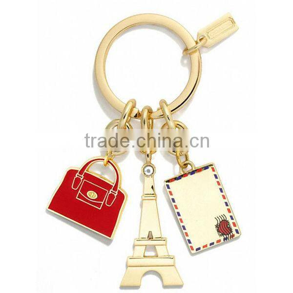 3D Animal Shaped Metal Key Tag For Promotion