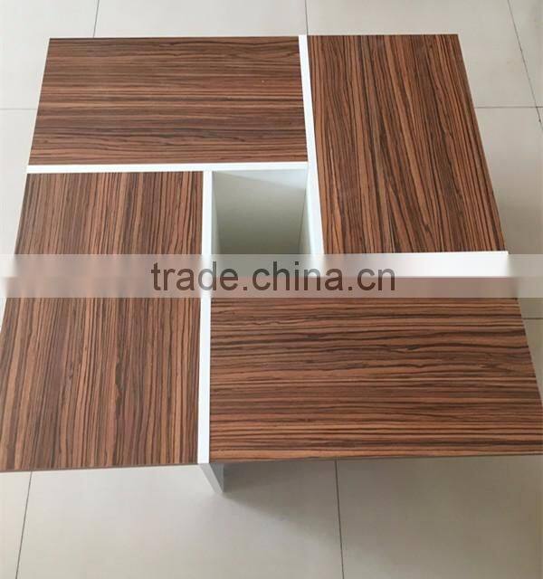 folding wooden tea table design