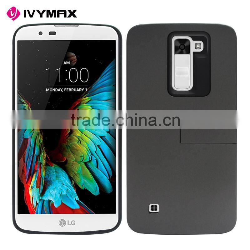 2016 trending products 2 in 1 hybrid case new style phone cover with kickstand for LG K7 Tribute 5/M1