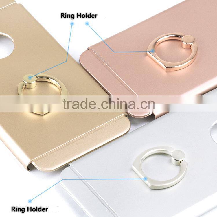 3 in 1 Combo With Holder Mobile Phone Case For iPhone 6 Plus