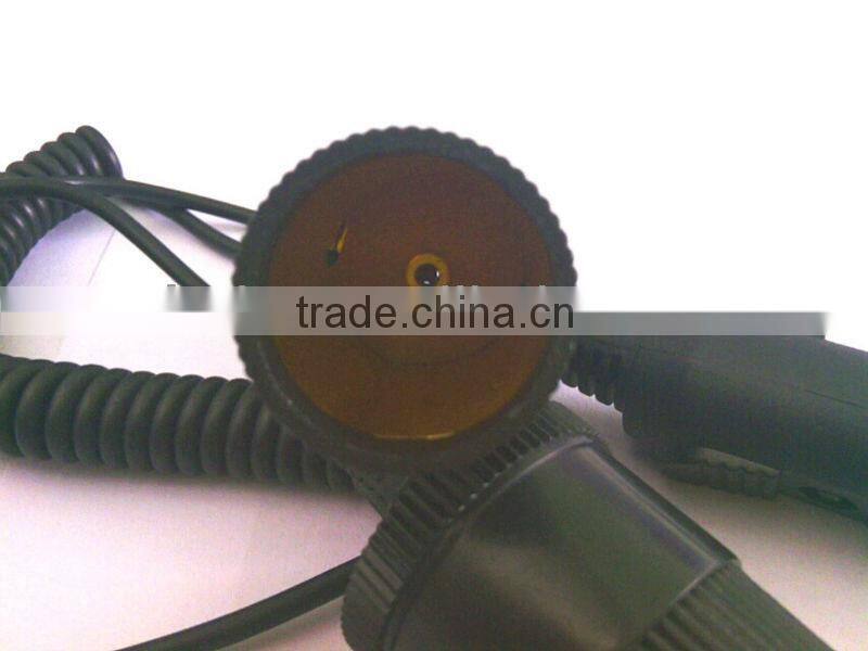 Wired USB Car Charger Cigarette Adapter For Mobile Phones