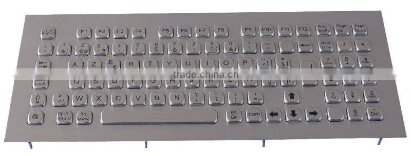 ruggedized with numeric Industrial Metal Keyboard