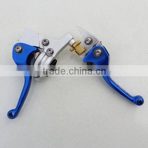 ASV Foldable Brake & Clutch Lever - Silver