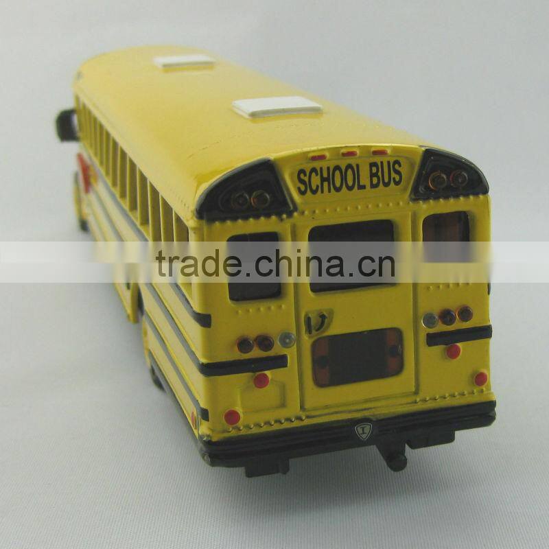 High quality OEM American school bus,die cast school bus model,metal bus toy